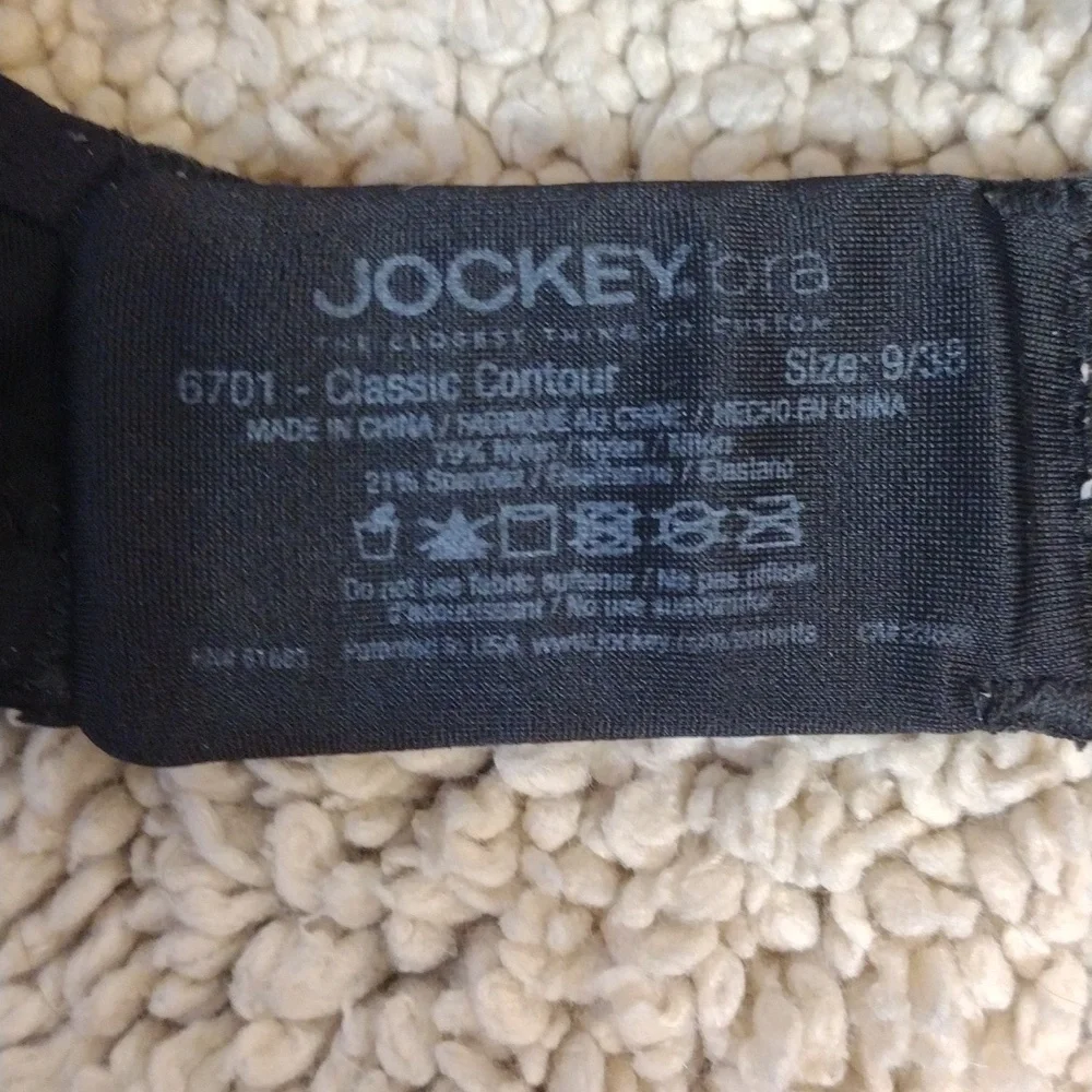 Jockey Classic Contour Bra Size 9/38 - Picture 2 of 5